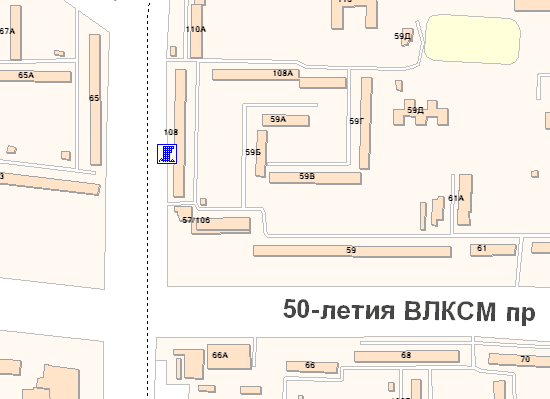 Расположение офиса Харьков-Риэлтер Салтовка-2 на карте Харькова